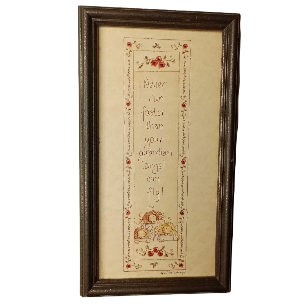 Heidi Satterberg "Never Run Faster" Wall Print